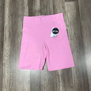 Pink Biker Shorts